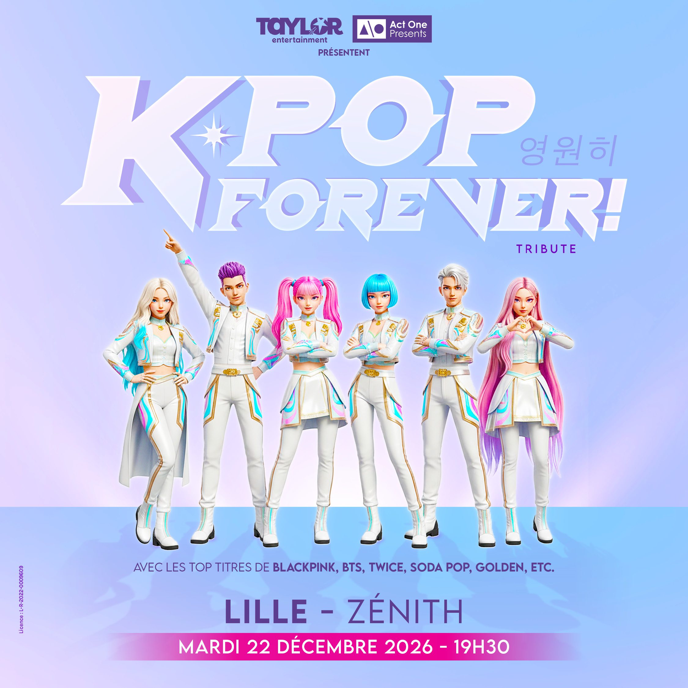 KPOP FOREVER LILLE Zénith 1080X1080px