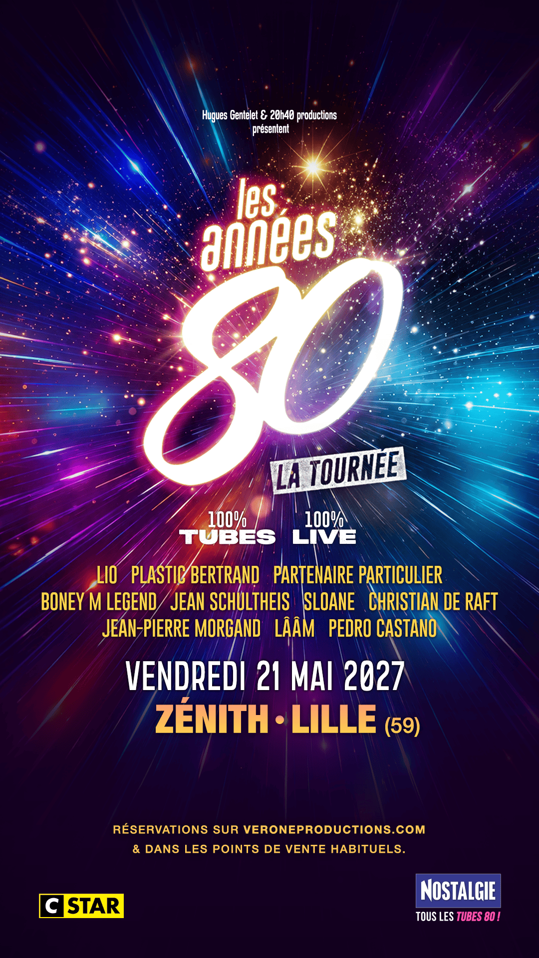 LILLE Format Story Les Années 80 La Tournée