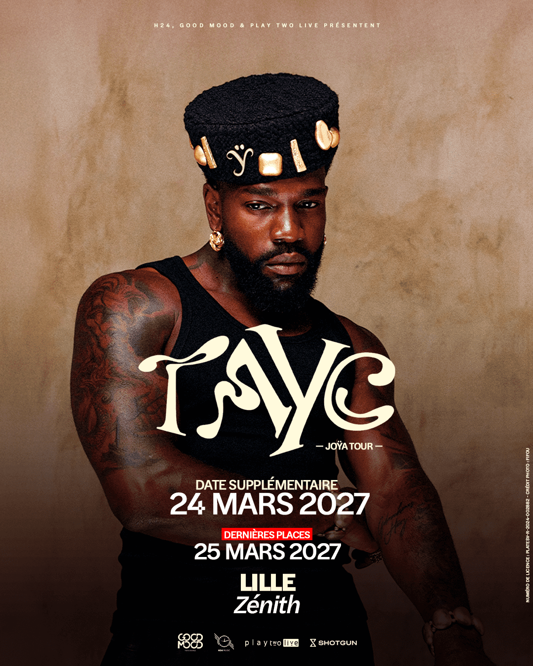TAYC PAR DATE DATE SUPPLEMENTAIRE PORTRAIT